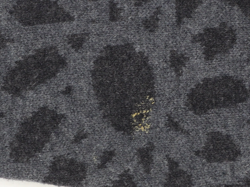 Marimekko x Uniqlo Womens Grey Wool Flower Knit Jumper Size M