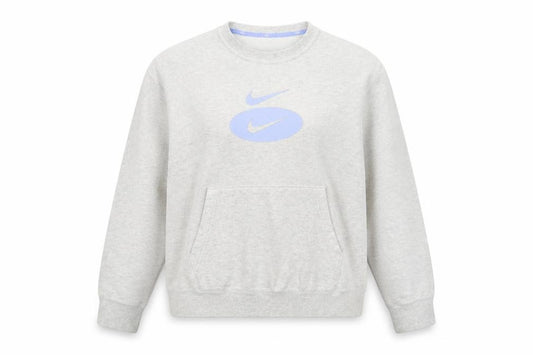 Nike Womens Grey XL Pullover Sweatshirt with Logo