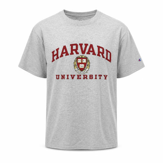Champion Men’s Grey Harvard University Graphic T-Shirt Size M
