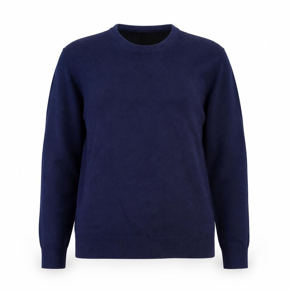 John Lewis Women’s Blue Crew Neck Cotton Blend Jumper Size 12