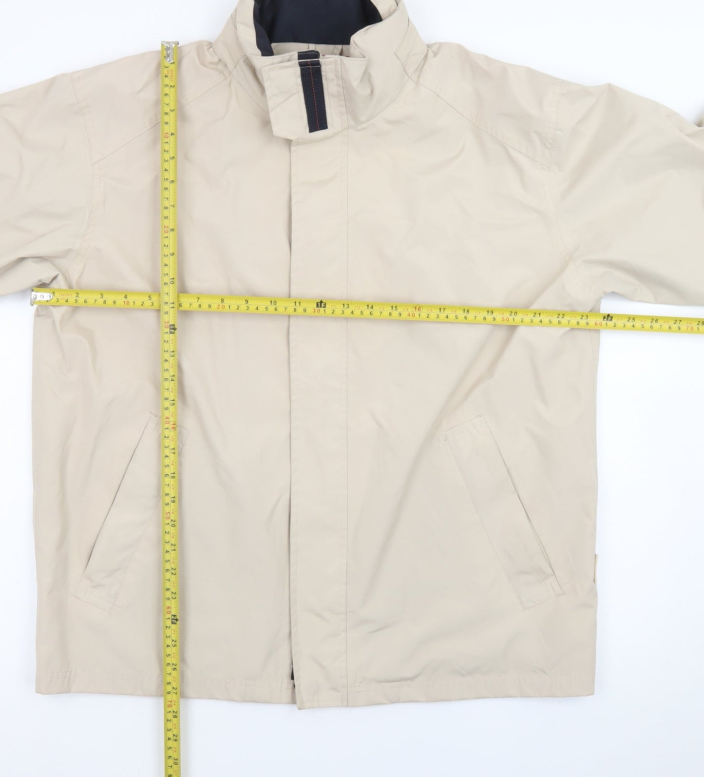 Brook Taverner Men's Beige 42 Regular Water Resistant Jacket