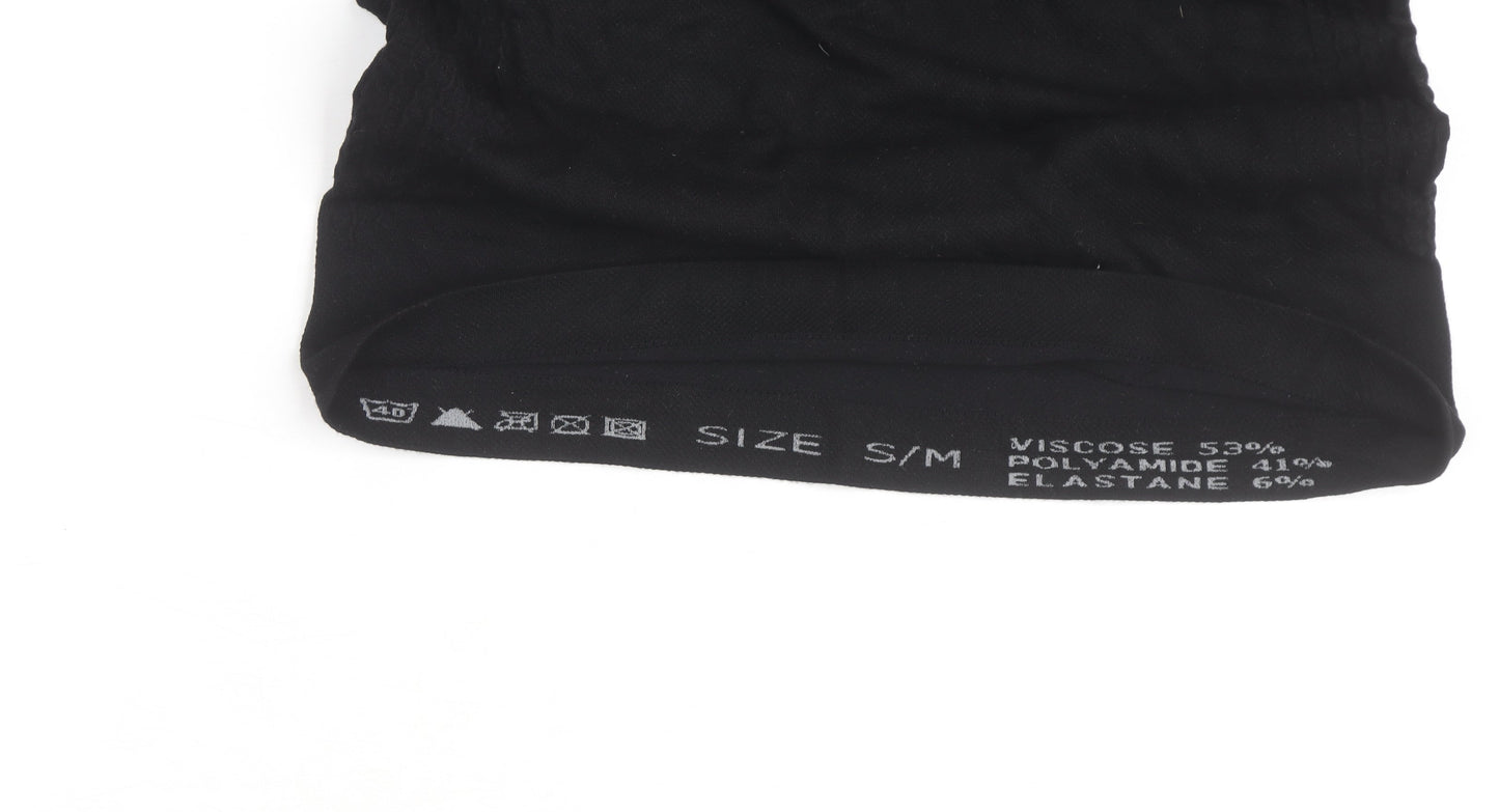 OEX Men's Black Athletic Long Sleeve Base Layer Top S