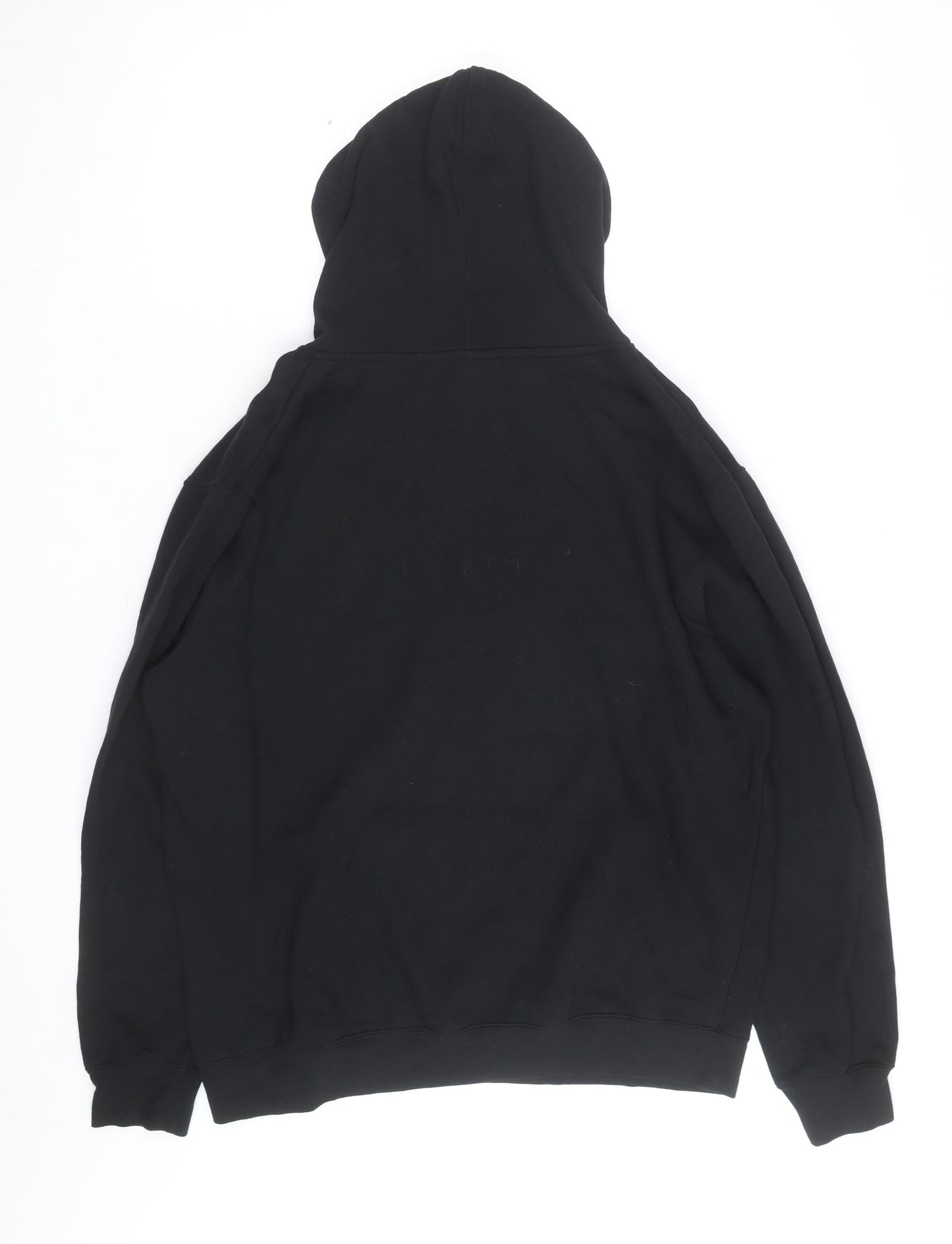 Colosseum Men Black Oregon Pullover Hoodie Size L Fleece Hooded Sweatshirt