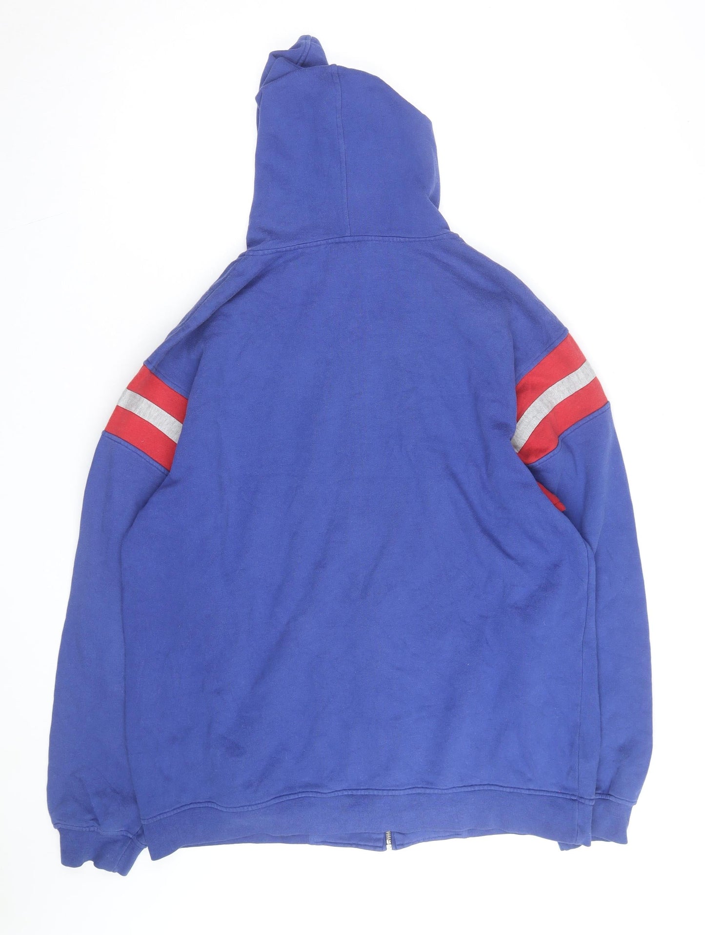 Reebok Men’s Blue Full Zip Hooded Sweatshirt L NFL Giants