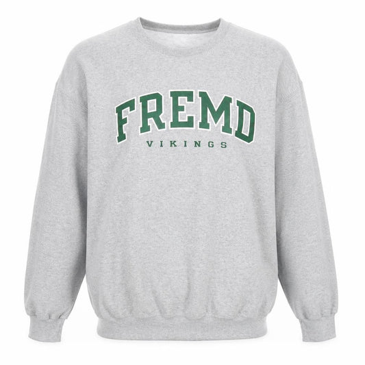 Champion Mens Grey XL Fremd Vikings Graphic Pullover Sweatshirt