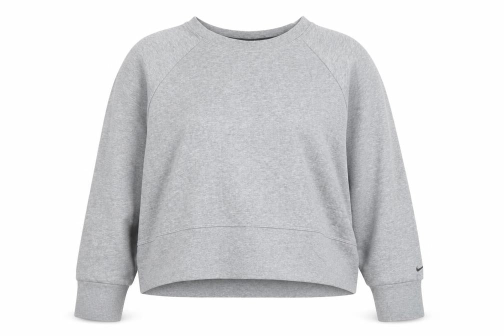 Nike Women’s Grey Dri-FIT Pullover Sweatshirt Medium