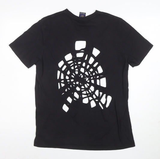 Old Navy Men's Black Classic Fit Cut-Out Tee V-Neck Size M