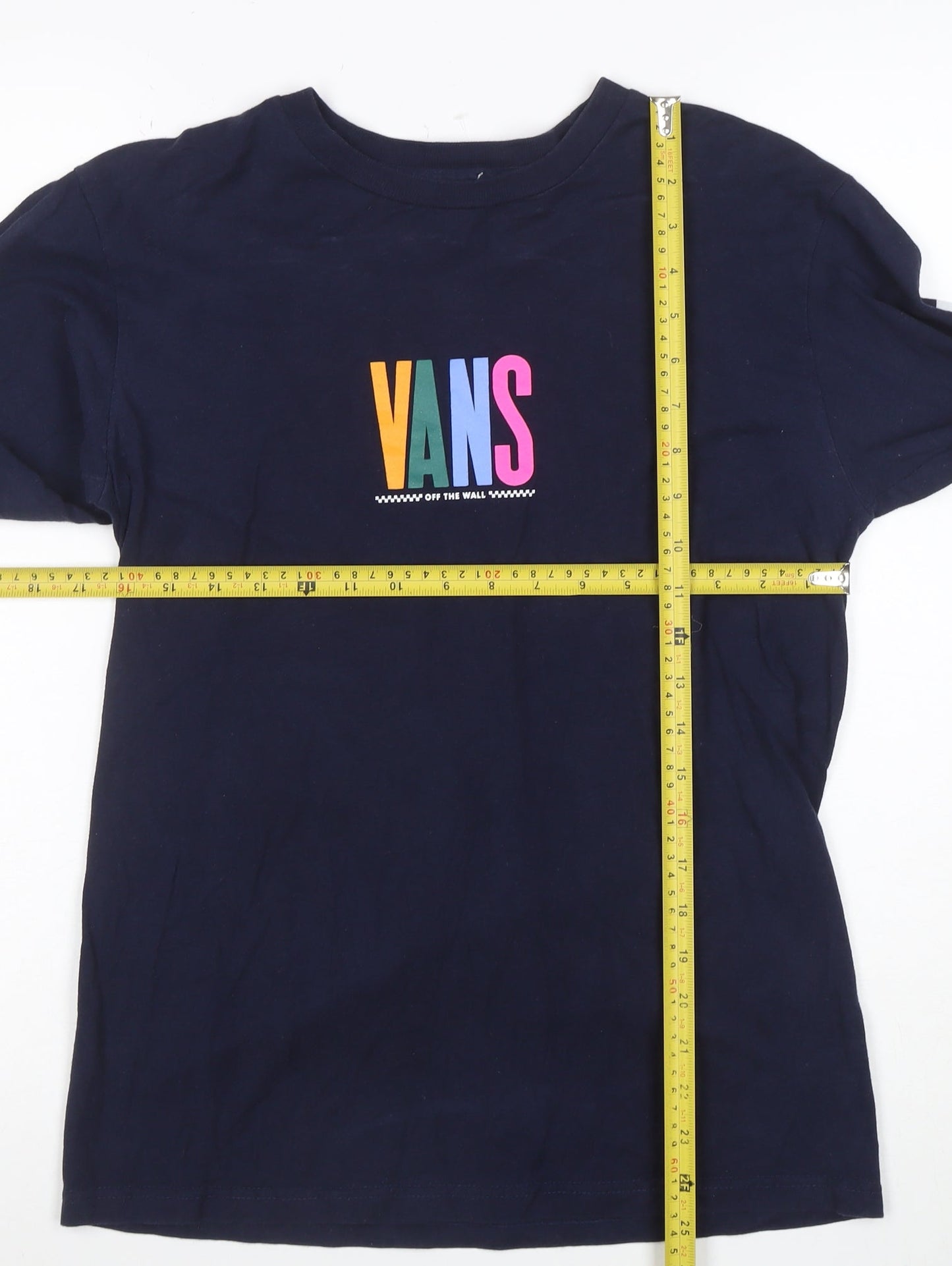 Vans Men's Blue Long Sleeve Pullover Sweatshirt Small