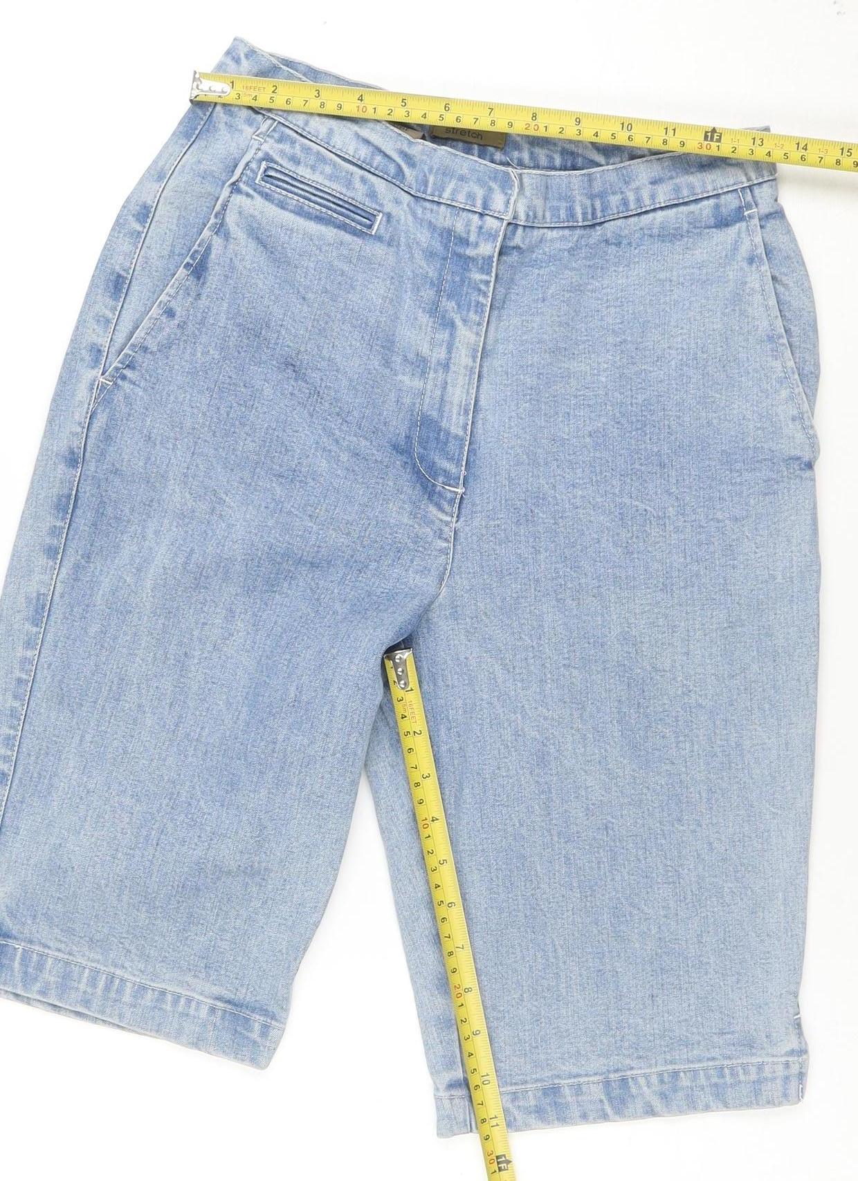Jones Jeans Women’s Blue Cropped Stretch Denim Jeans Size 4