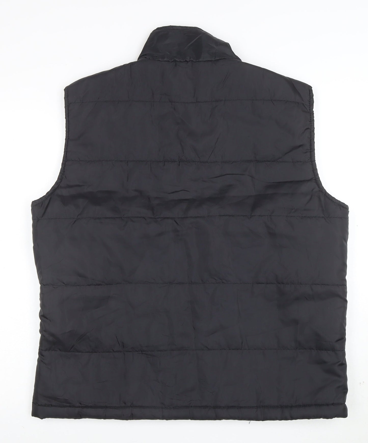 The Elevin Group Men's Black XL Puffer Waistcoat Baseball Style