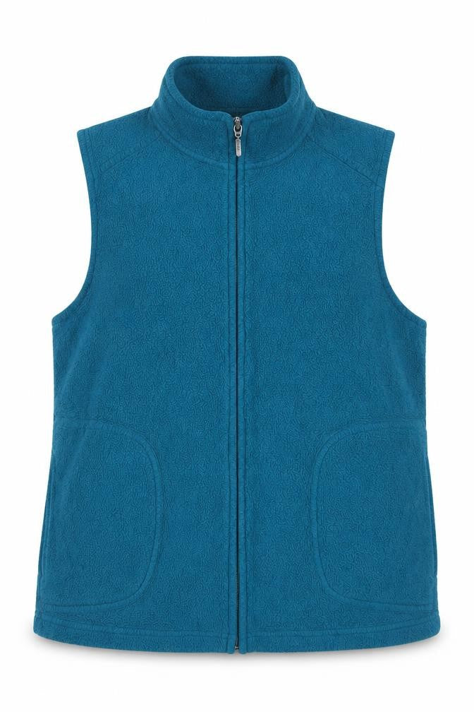 Northern Reflections Womens Blue Fleece Zip Waistcoat L