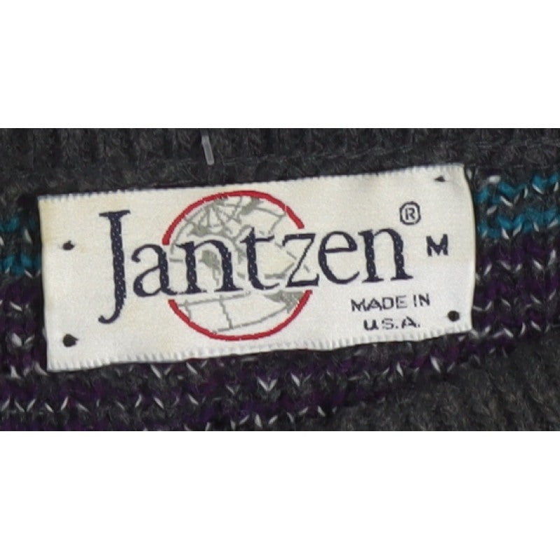 Additional view of Jantzen Men’s Multicoloured Geometric Knit jumper M