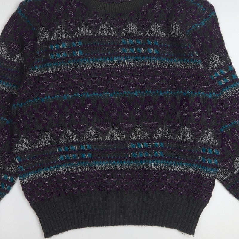Additional view of Jantzen Men’s Multicoloured Geometric Knit jumper M