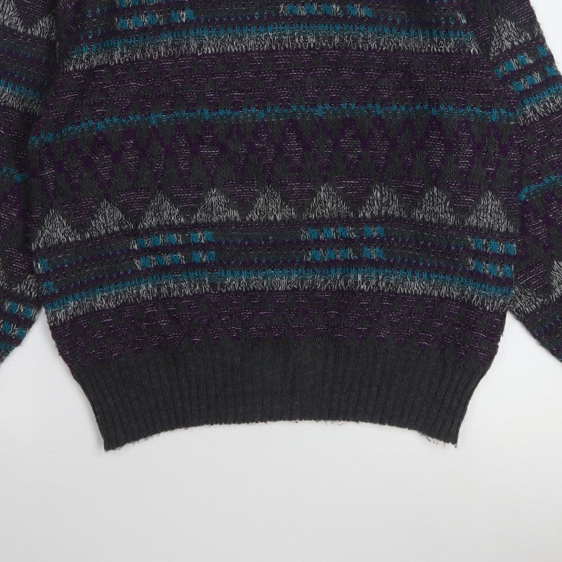Additional view of Jantzen Men’s Multicoloured Geometric Knit jumper M