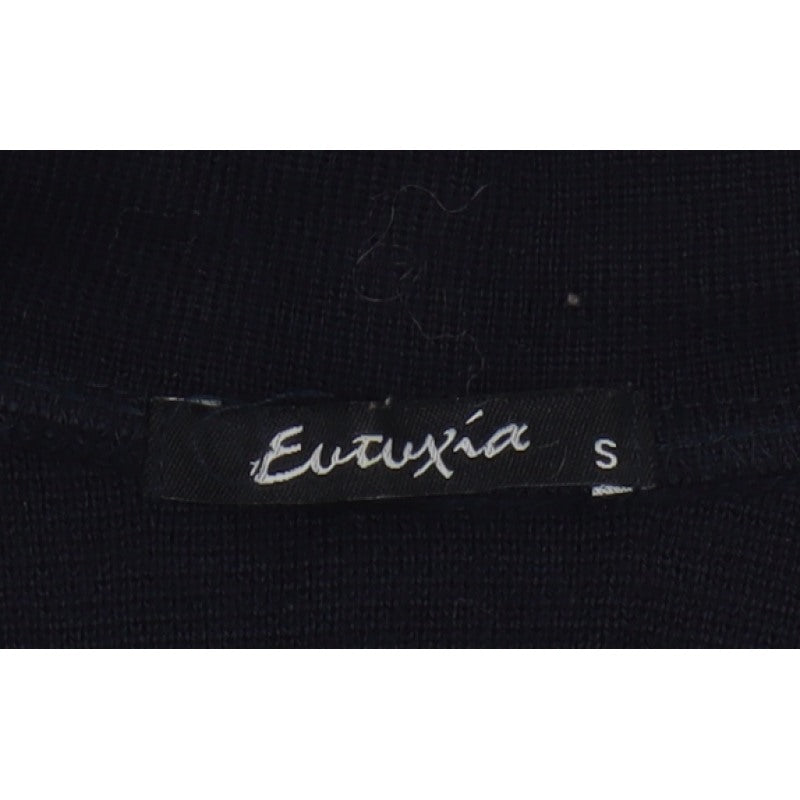 Additional view of Eutuxia Men's Black Sleeveless Knit Vest Jumper S Classic
