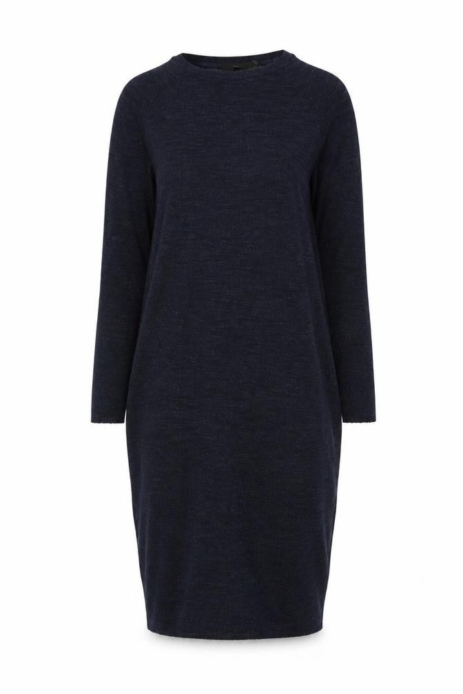 Zara Women Black Knit Bodycon Midi Dress Size S Long Sleeve