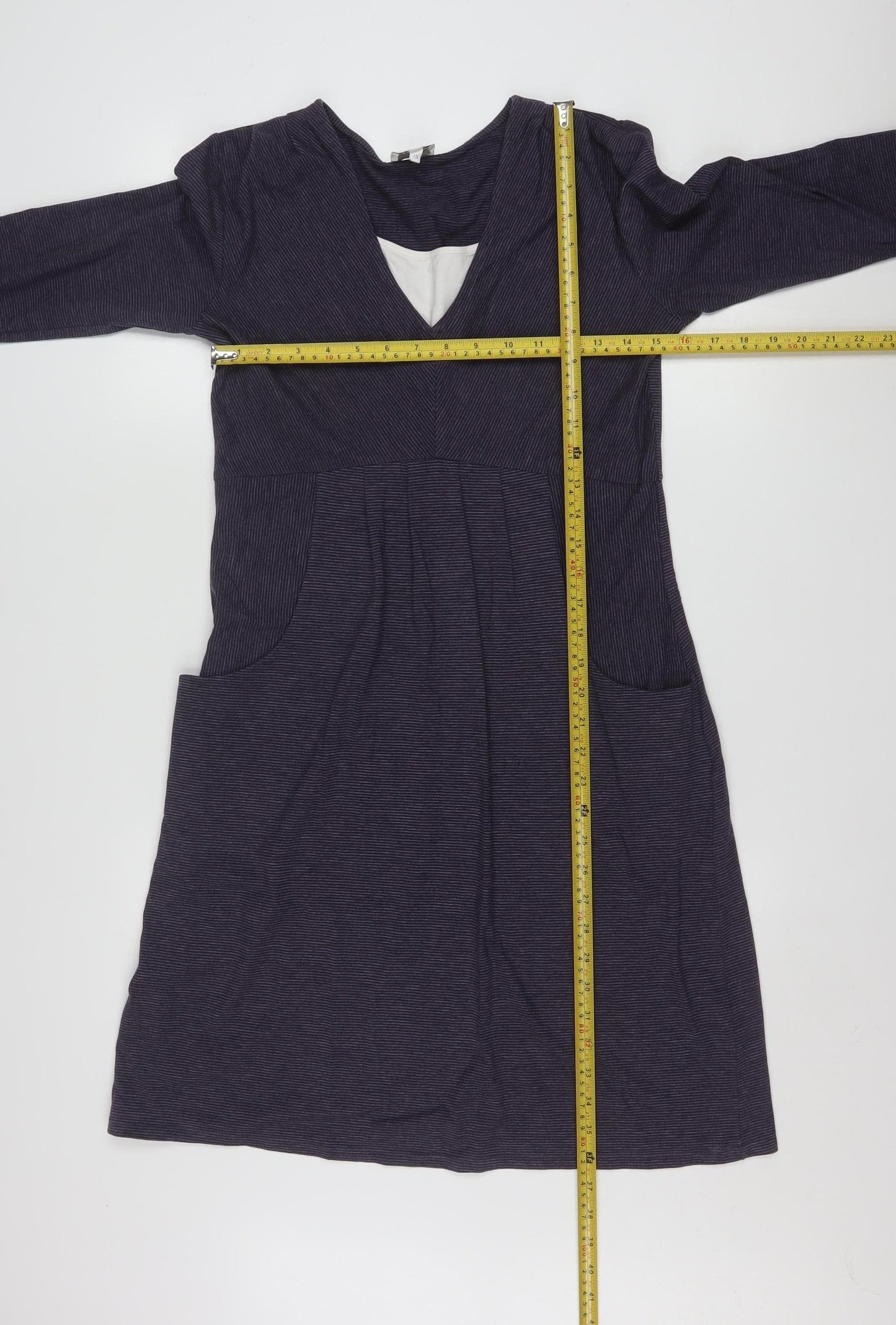 Kaliko Women's Blue Knee Length A-Line Dress Size 10