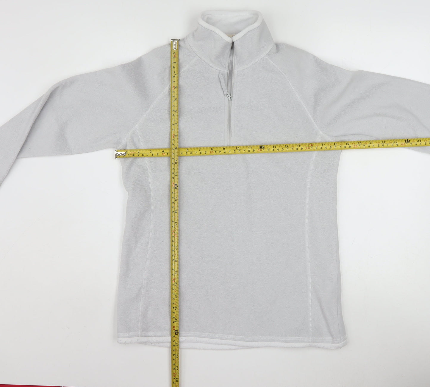 Mountain Warehouse Women Grey 1/2 Zip Fleece Pullover UK12