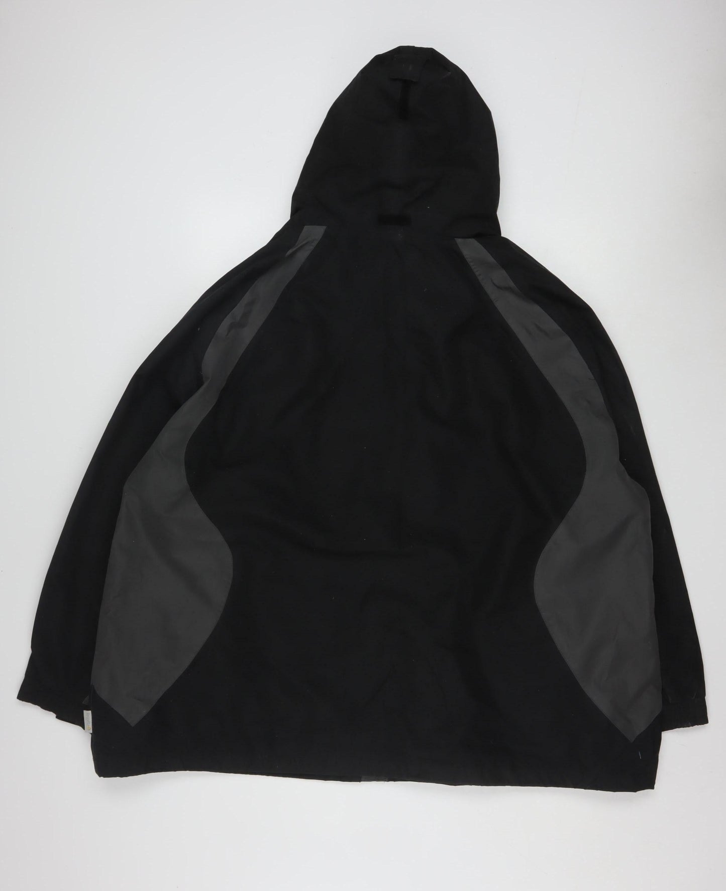 Regatta Womens Black Waterproof Hooded Outdoor Rain Coat Size 28