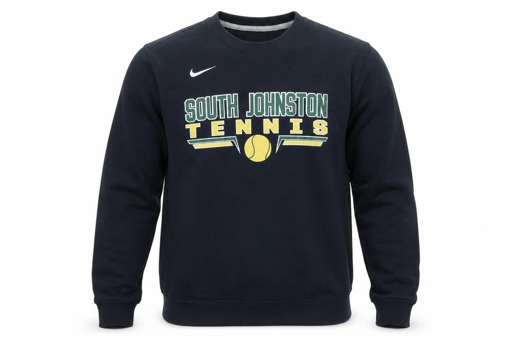 Nike Men's Black South Johnston Tennis Pullover Sweatshirt M