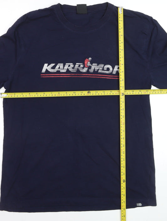 Karrimor Men's Blue XL Long Sleeve Crew Neck Casual Top