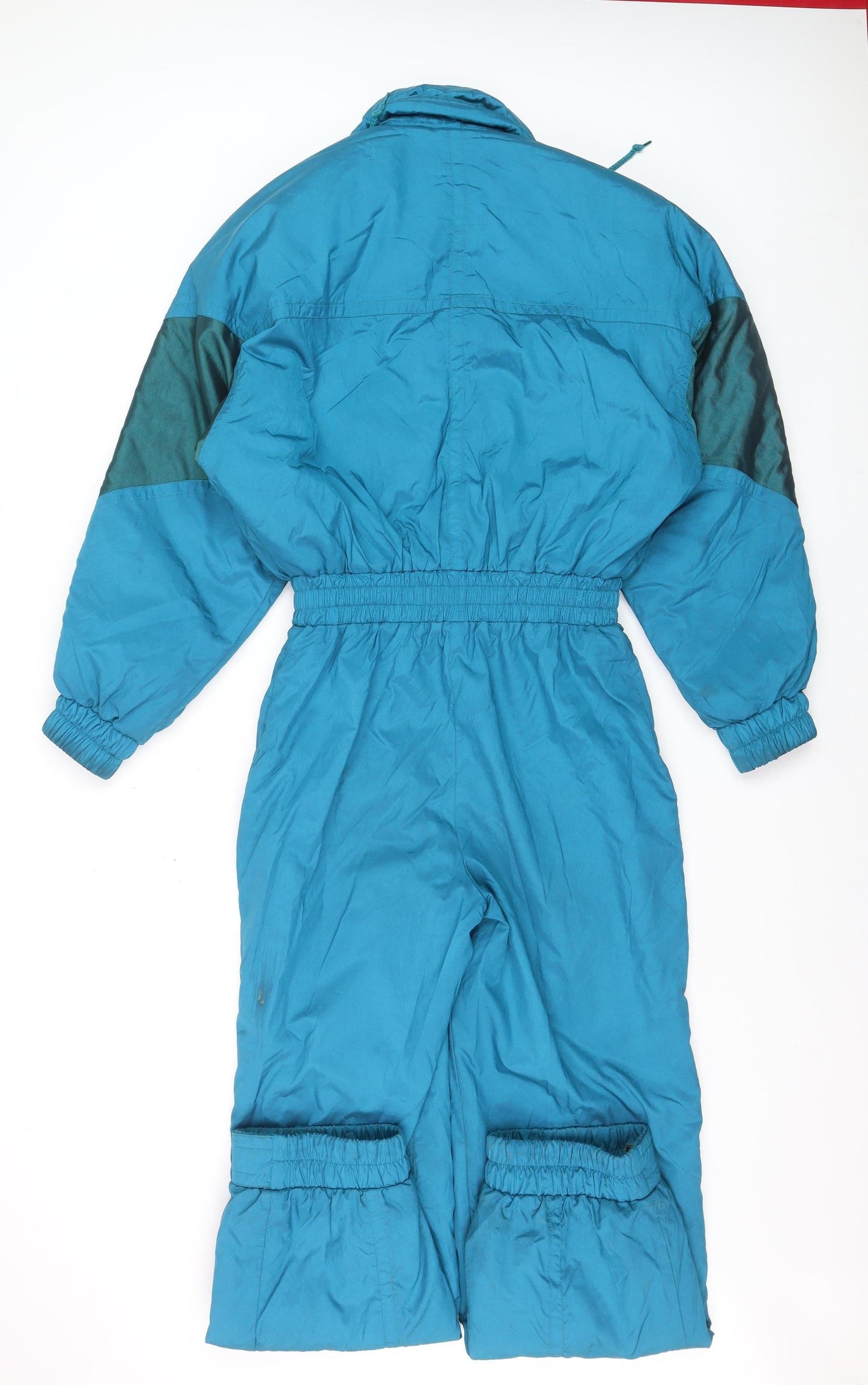 Head Skiwear Women’s Blue Size 8 Ski Jumpsuit Belted Winter Outfit