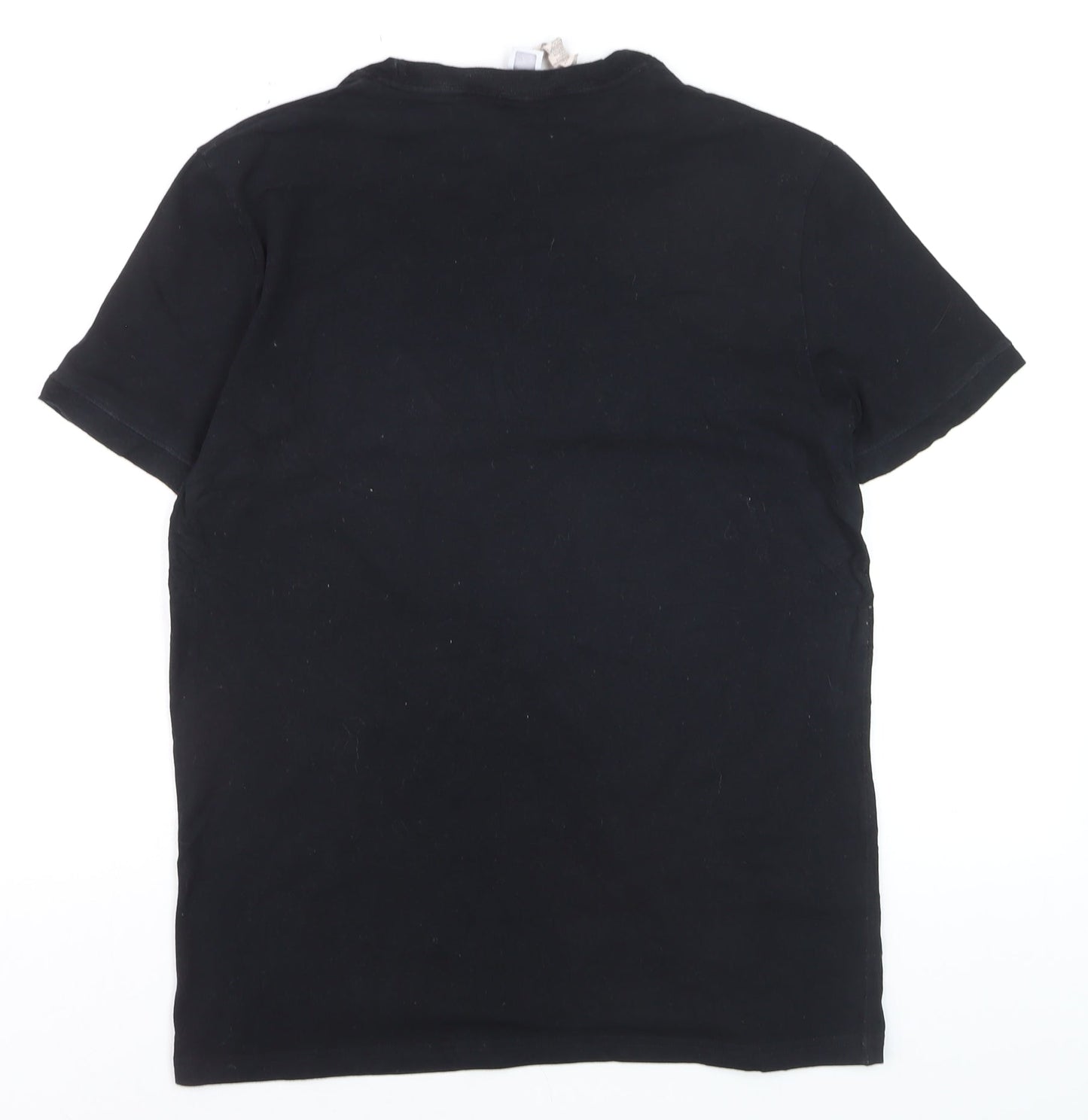 Dolce & Gabbana Men's Black Crew Neck Short Sleeve T-Shirt Size M