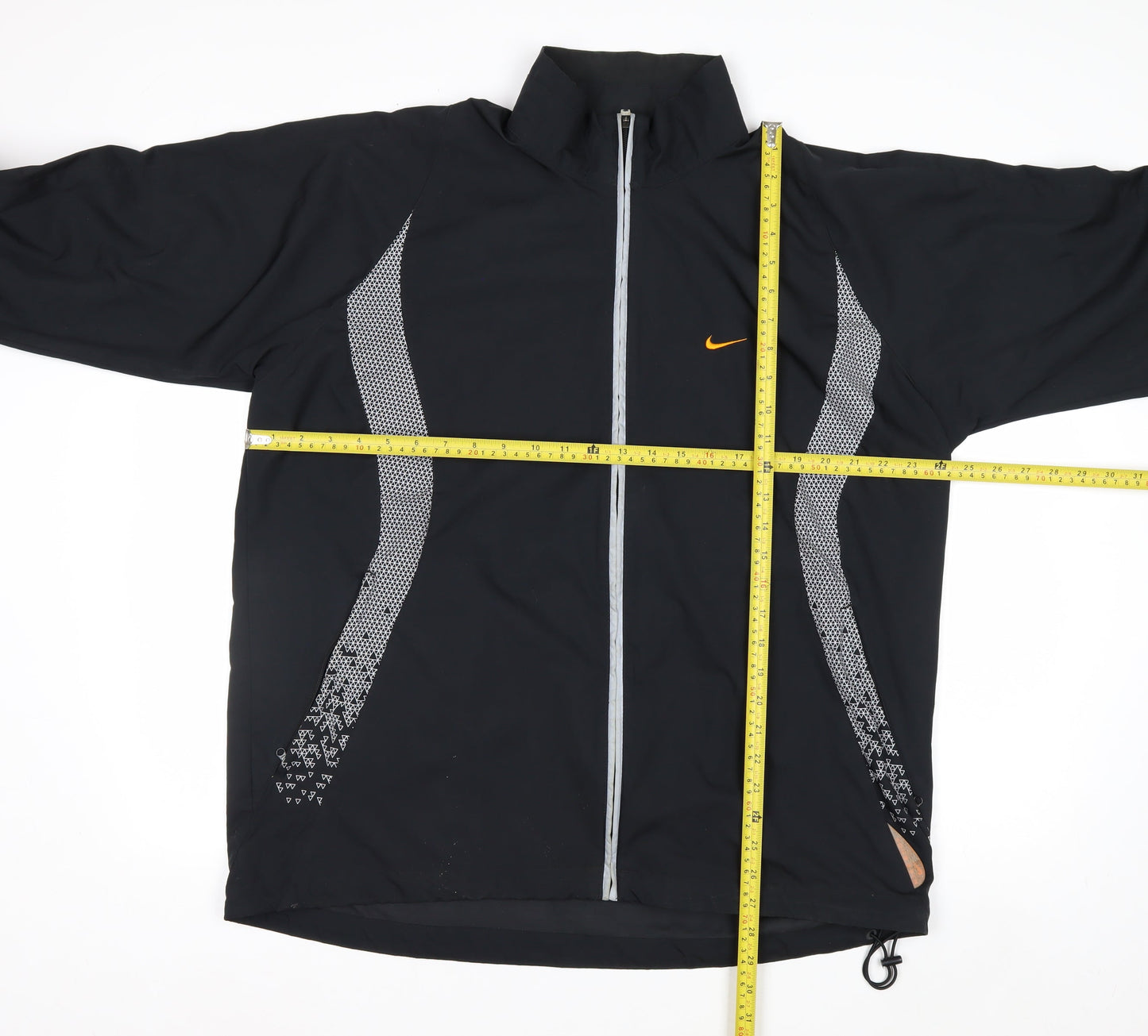 Nike Men's Black XL Reflective Windbreaker Jacket