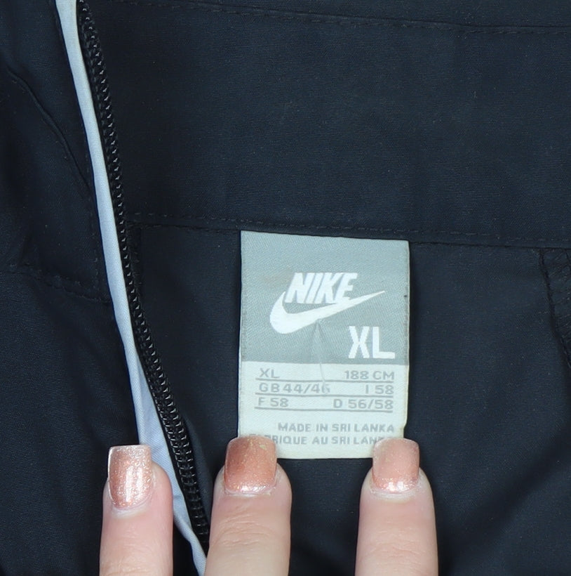 Nike Men's Black XL Reflective Windbreaker Jacket