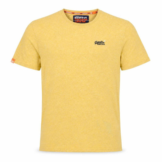 Superdry Men's Yellow Medium Orange Label Crew Neck T-Shirt
