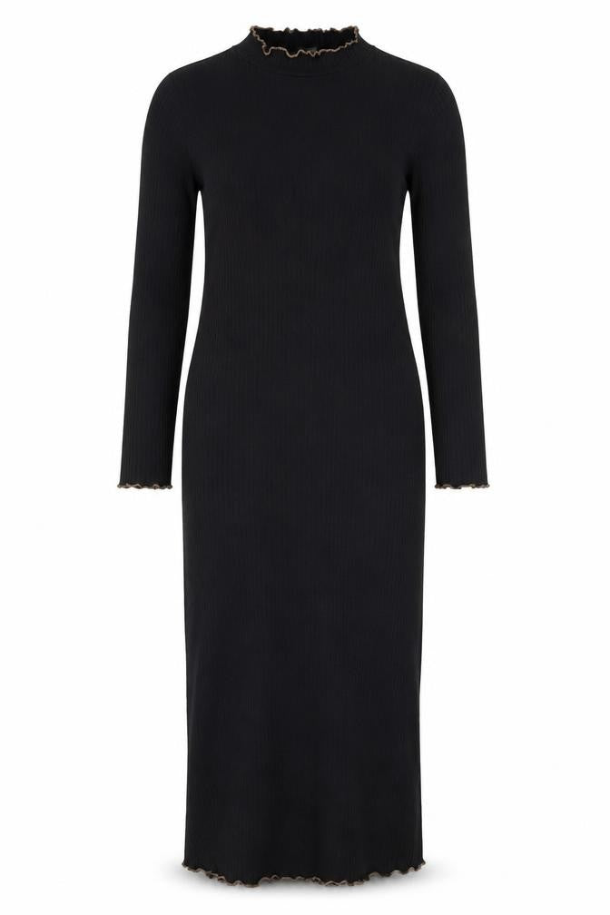 Vero Moda Women’s Black Midi Bodycon Knit Dress Size M