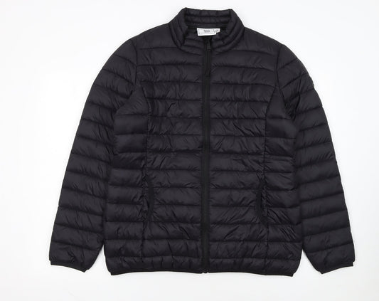 TOG24 Women’s Black Size 14 Puffer Jacket Lightweight Activewear
