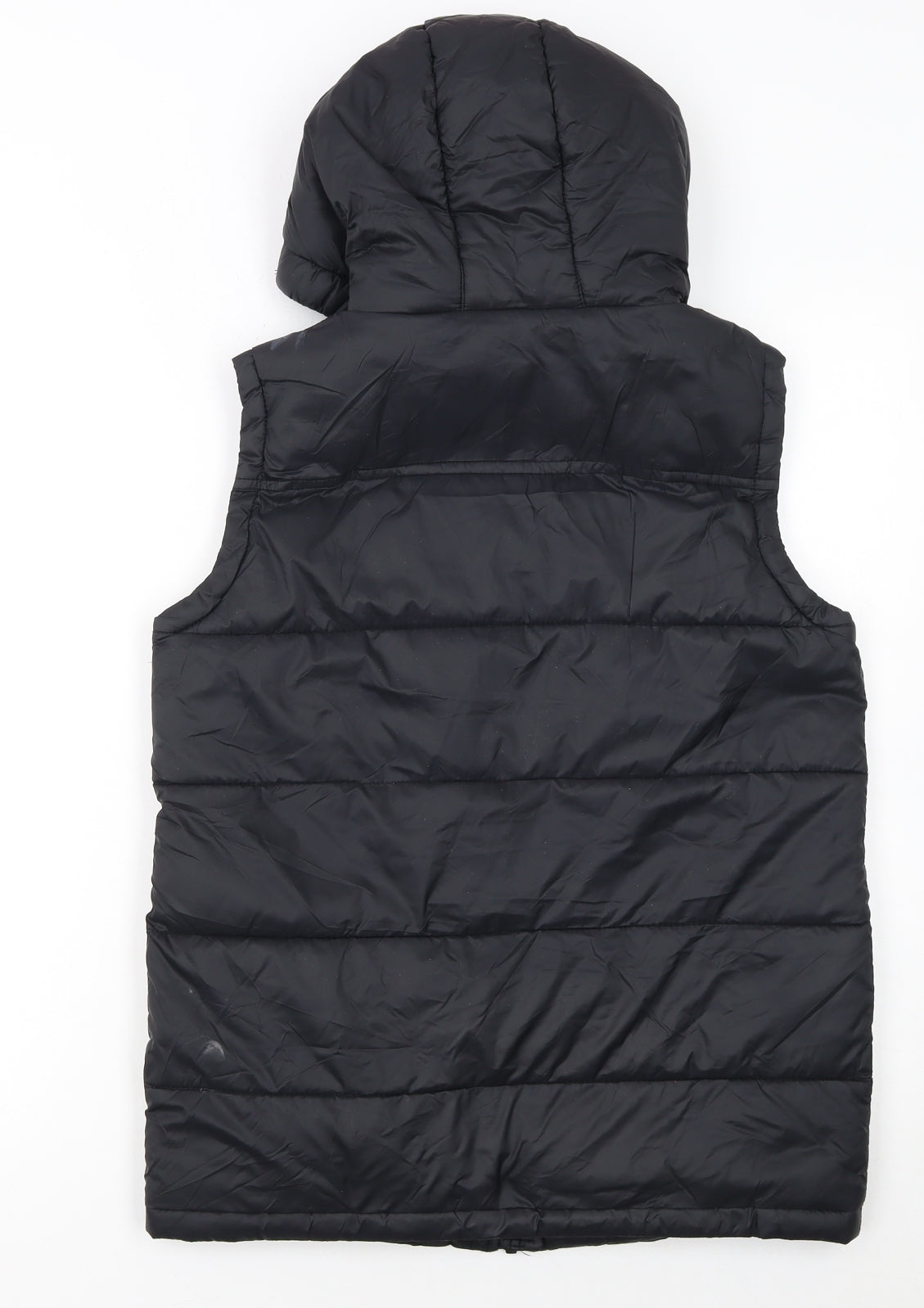 Berghaus Boys Black Hooded Puffer Bodywarmer 13 Years Mid-Length