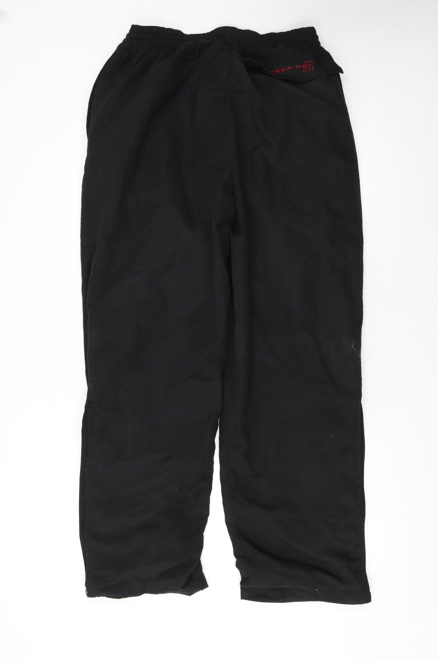 Wilson Men's Black Track Pants L Lightweight Activewear Trousers