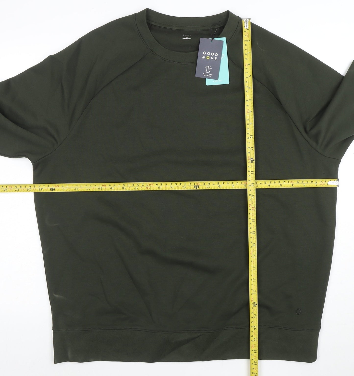 Marks and Spencer Men’s Green XL Pullover Sweatshirt Crew Neck