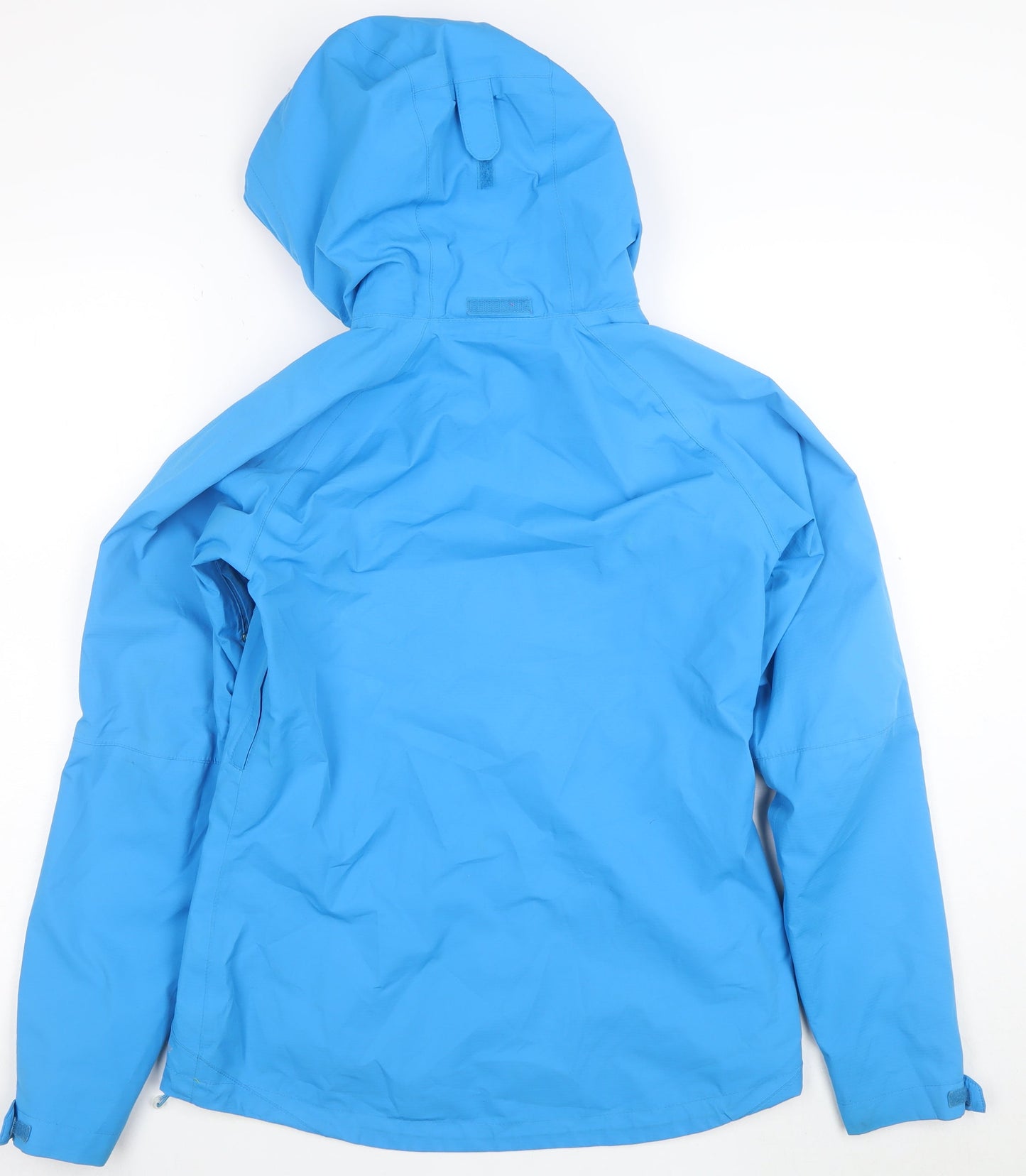 Quechua Women's Blue Waterproof Hooded Jacket XS Outdoor Rain Coat