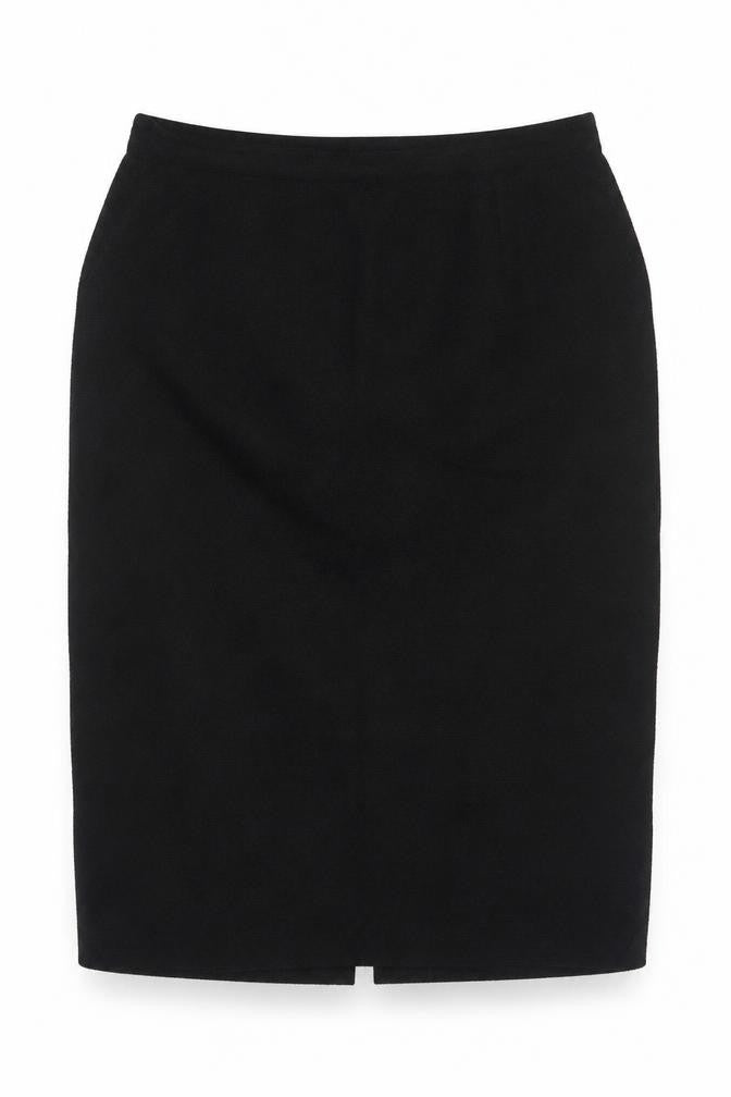 Ann Harvey Women Black Wool Blend Chino Shorts Size 20