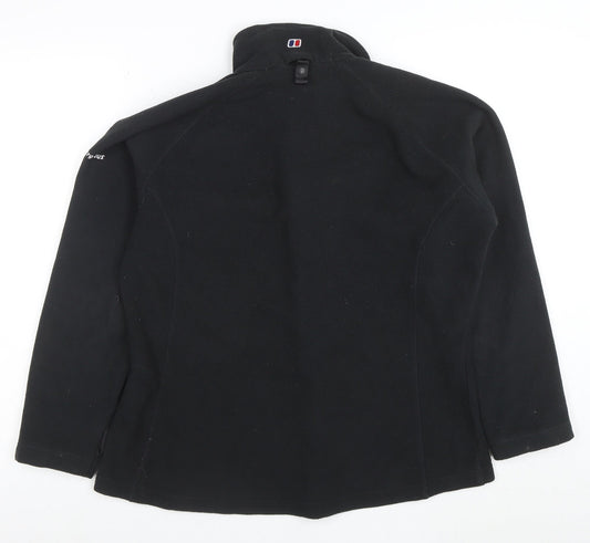 Berghaus Women's Black Fleece Full Zip Outdoor Jacket Size L