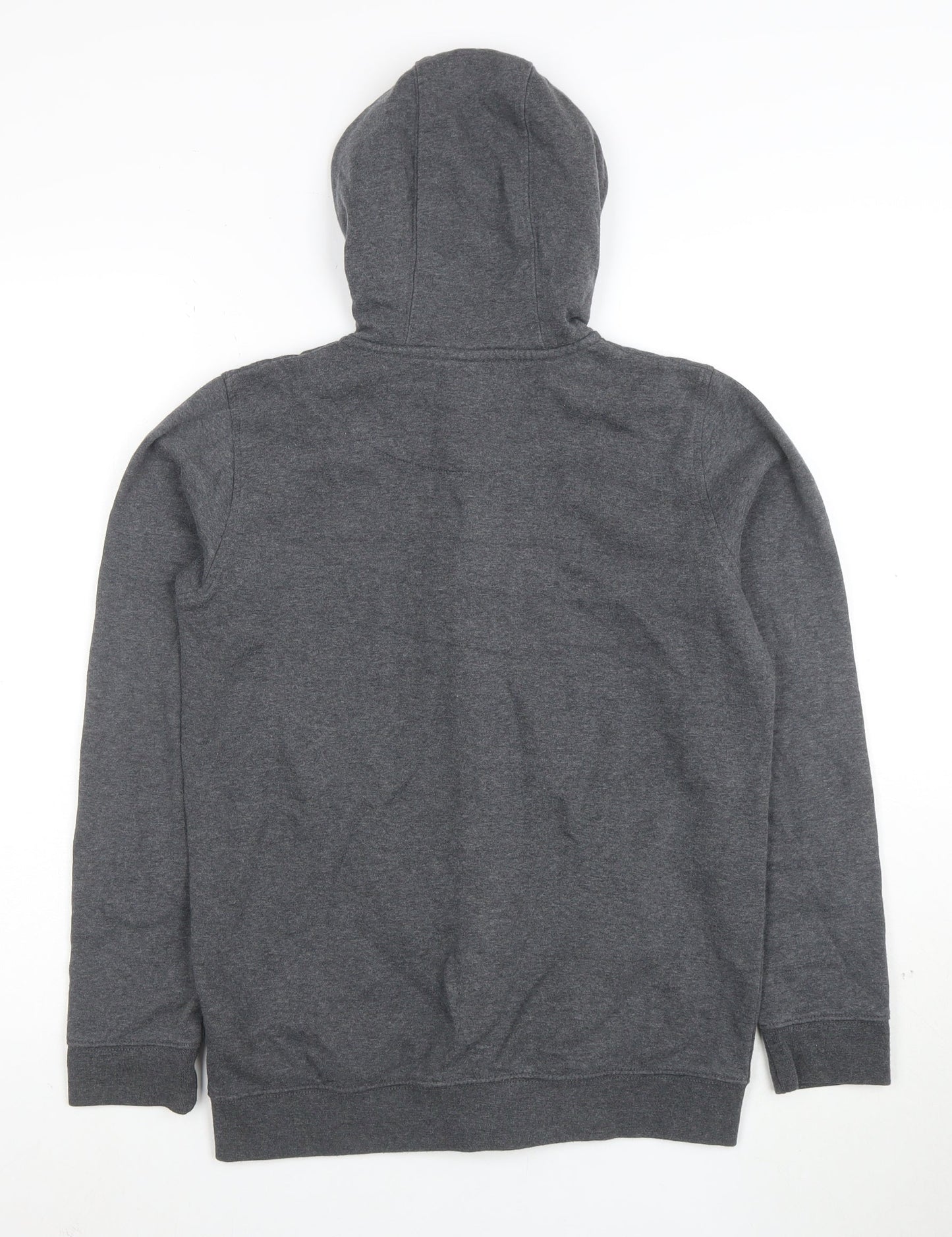Russell Athletic Boys Grey Full Zip Hoodie Size 12-13 Years Cotton Blend