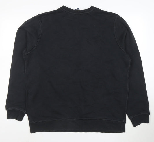 Nike Men’s Black XL Pullover Sweatshirt Crew Neck Fleece