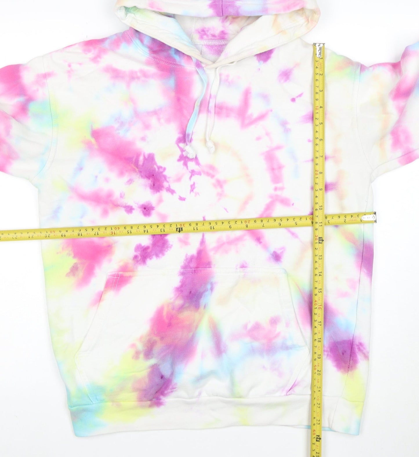 Stars & Stripes Women’s Multicoloured Tie-Dye Pullover Hoodie M