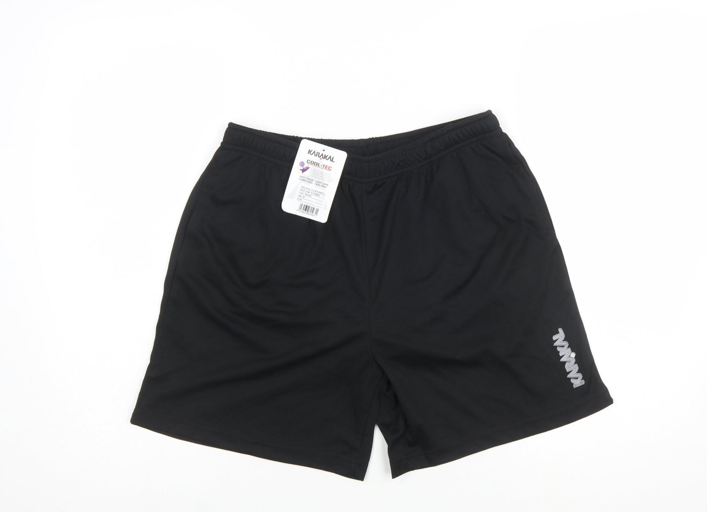 Karakal Men’s Black Athletic Club Shorts M Quick Dry Sportswear
