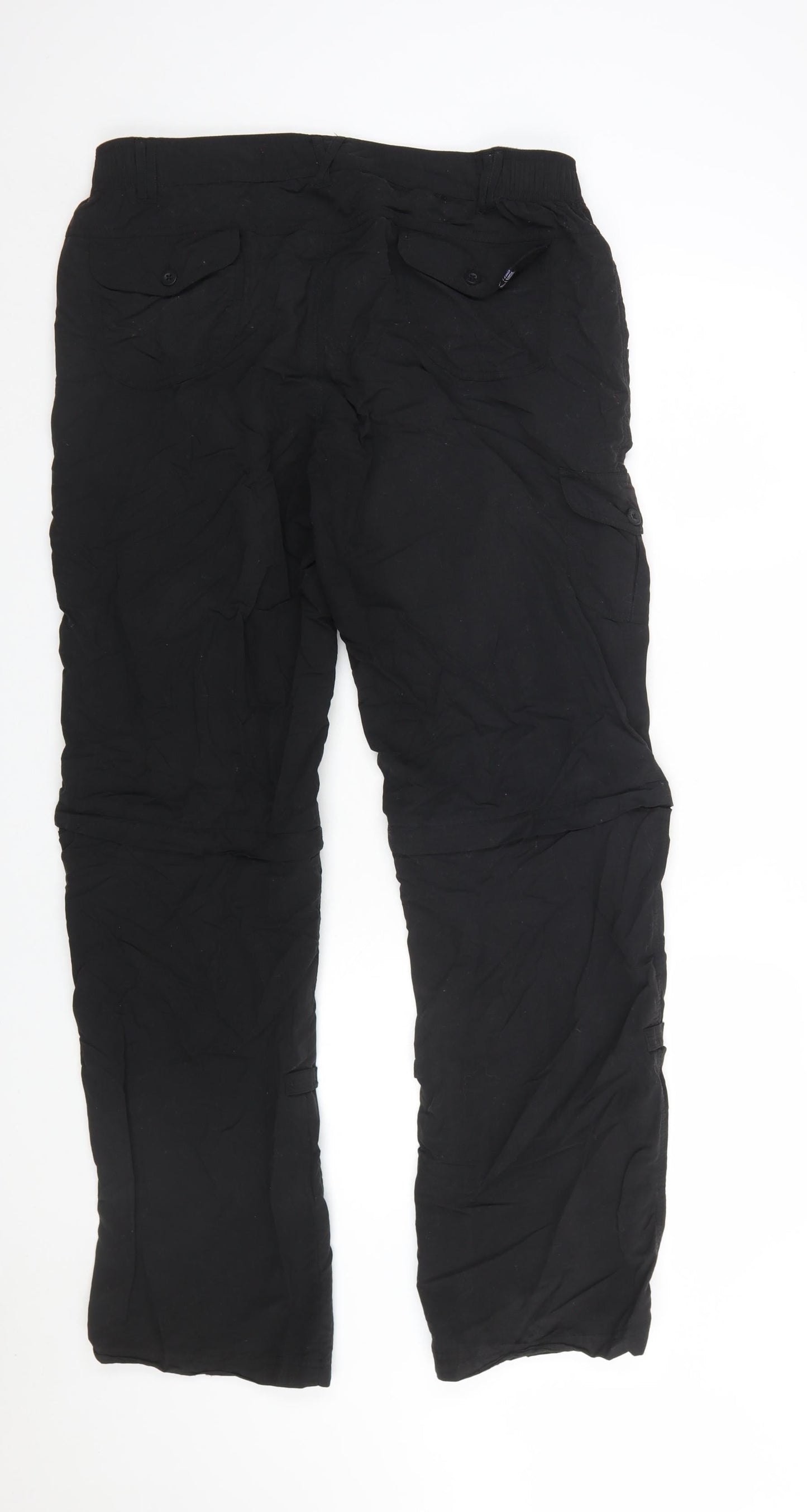 Karrimor Womens Black Size 16 Cargo Travel Trousers