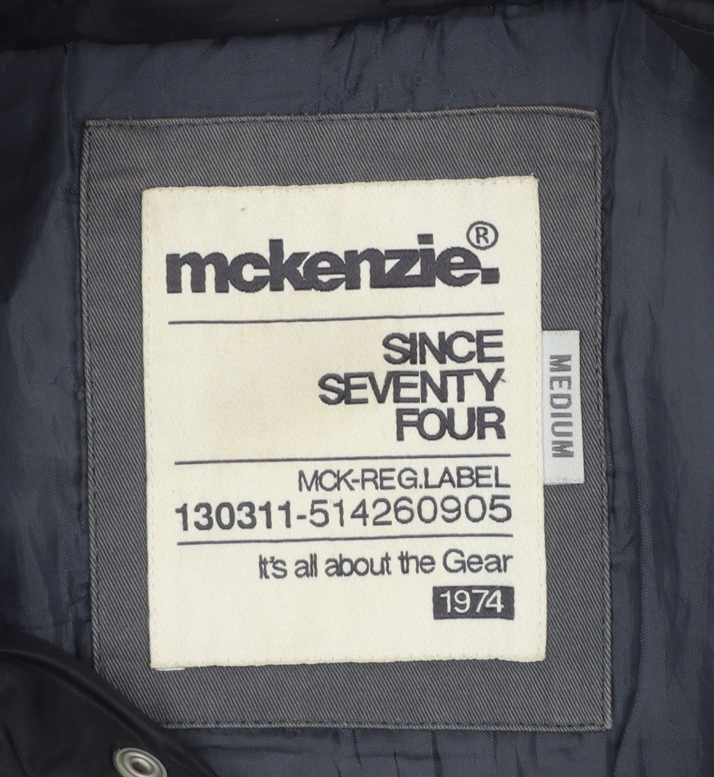 Mckenzie Men’s Black Padded Bodywarmer Waistcoat Medium