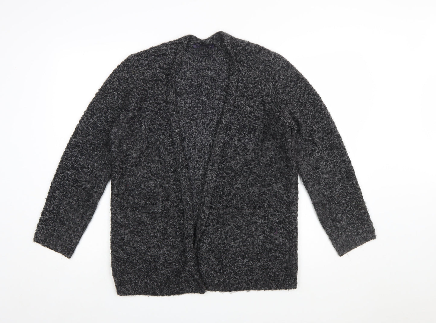 Marks and Spencer Women’s Grey Knit Open Front Cardigan M