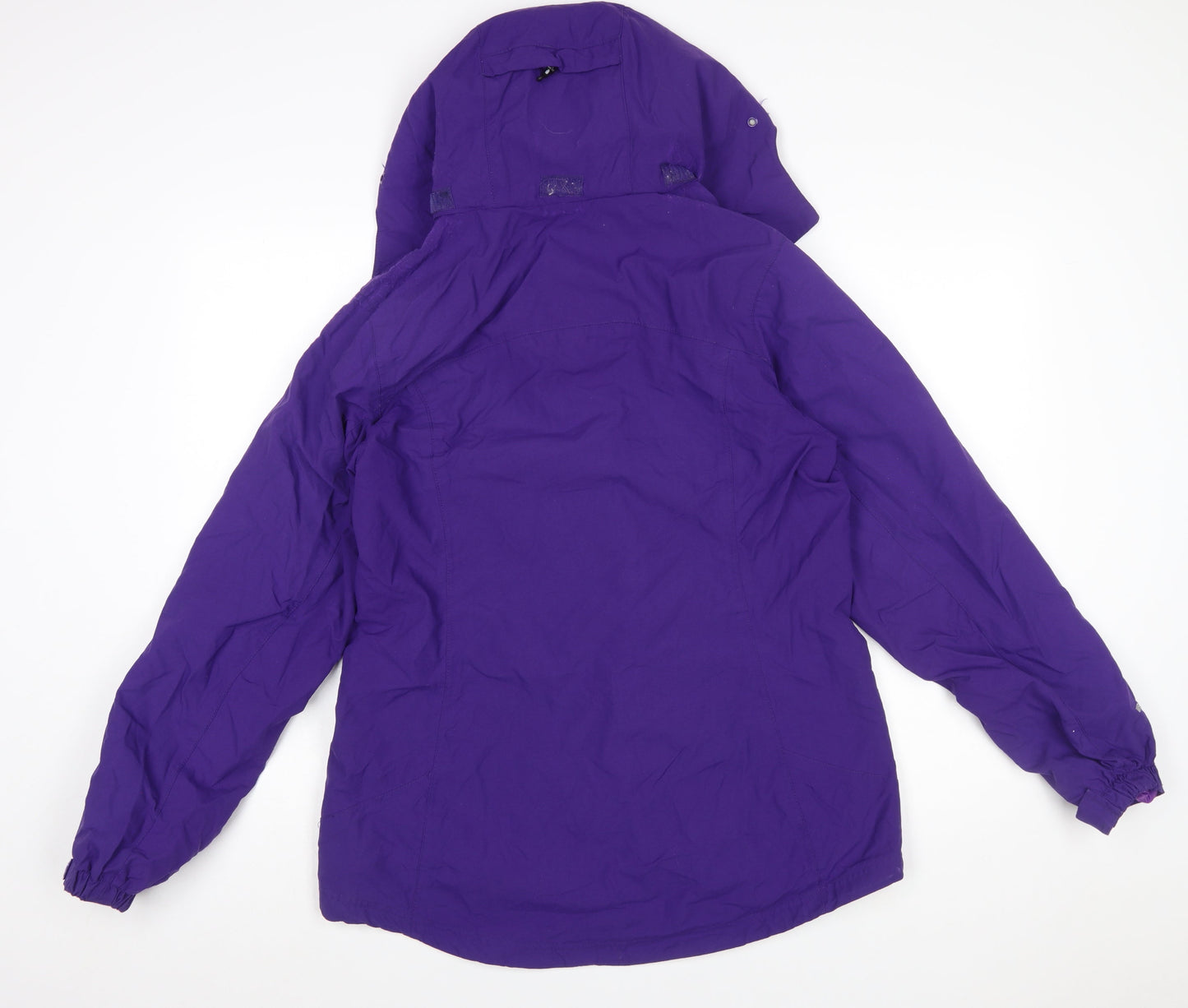 Karrimor Women’s Purple Waterproof Hooded Rain Jacket Size 12