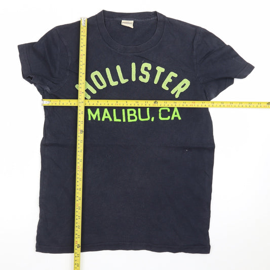 Hollister Men's Blue Malibu California Graphic Cotton T-Shirt Size S