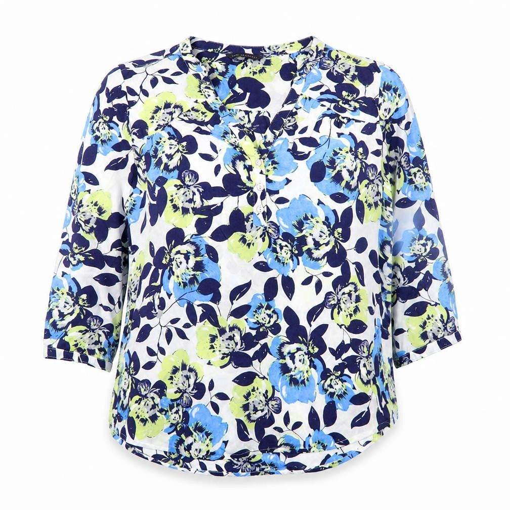 Marks & Spencer Women's Multicoloured Floral Tunic Blouse UK 14
