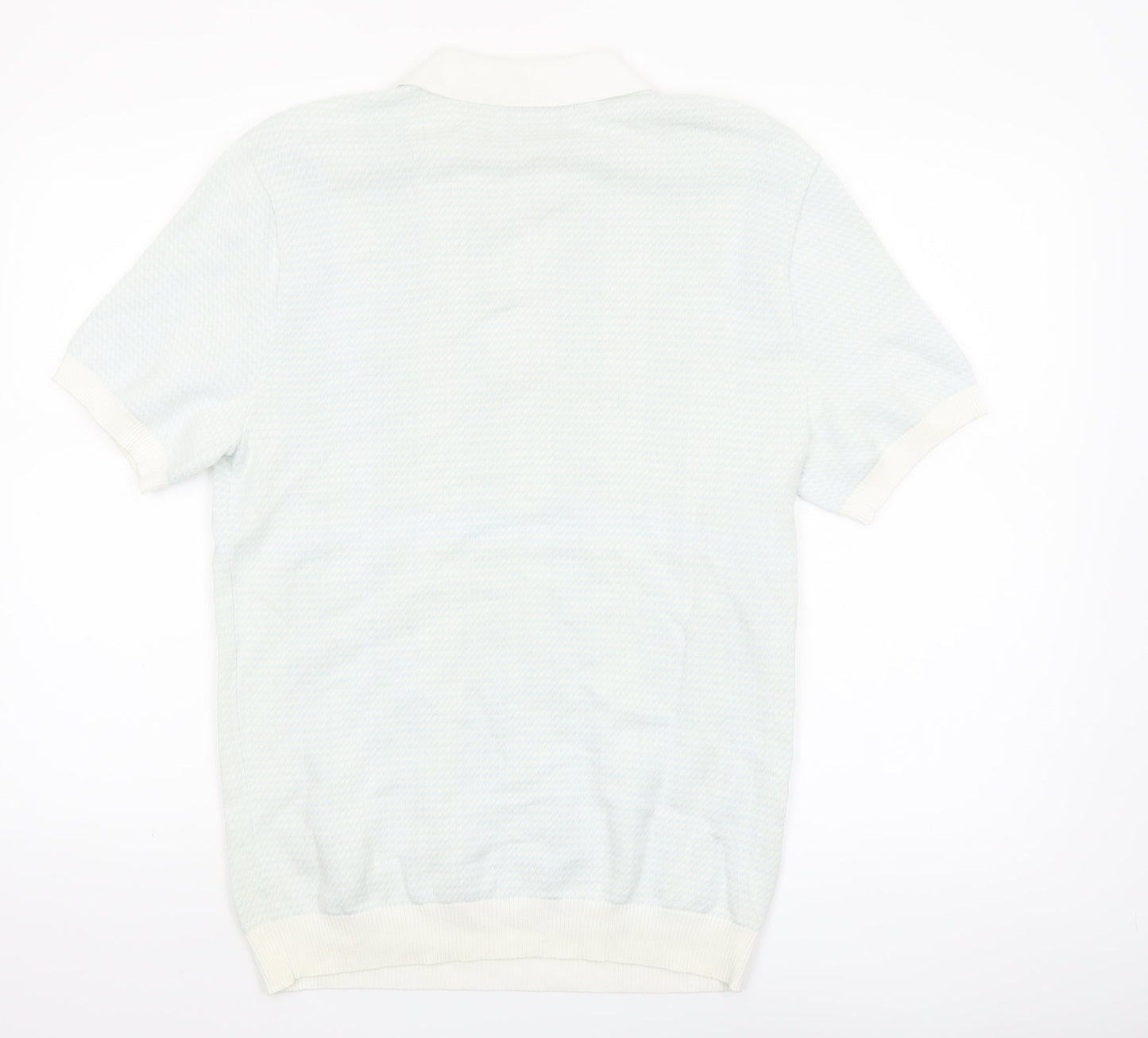 Original Penguin Men’s White Cotton Polo Shirt M Regular Fit
