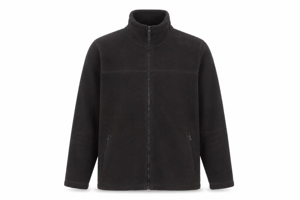 James Pringle Men's Black Fleece Full Zip Jacket Size S